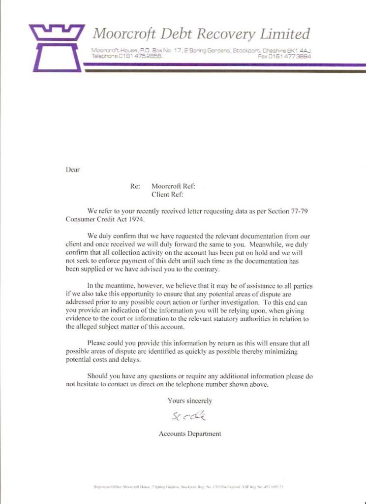 Moorcroft Debt Recovery